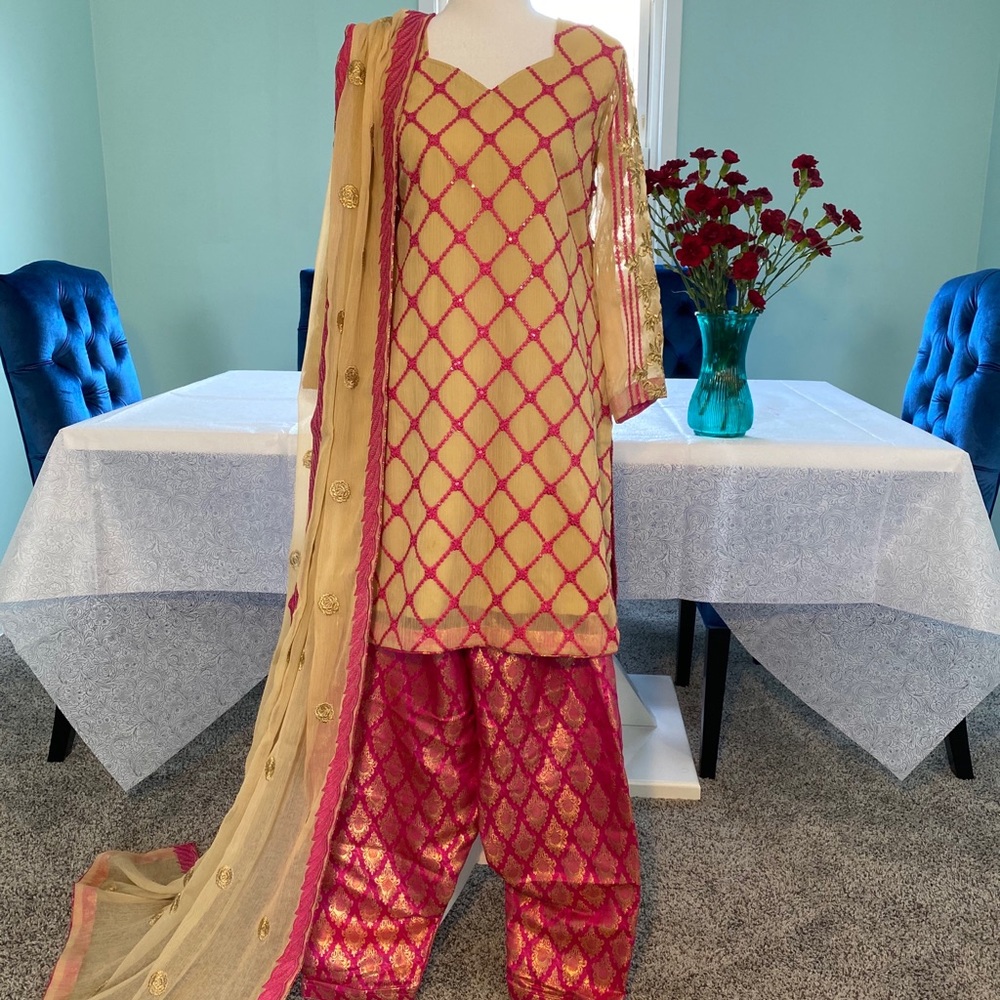 🌈Pakistani shalwar kameez suit